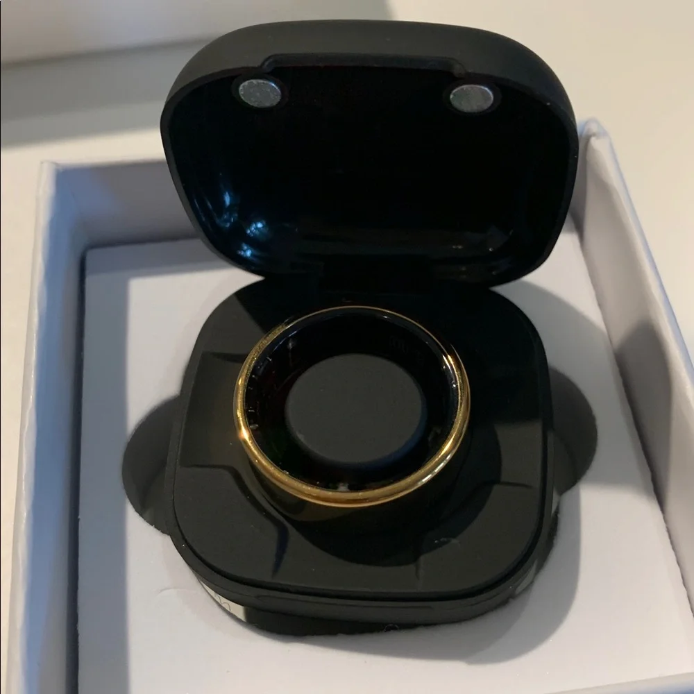 Elegant Gold Smart Ring